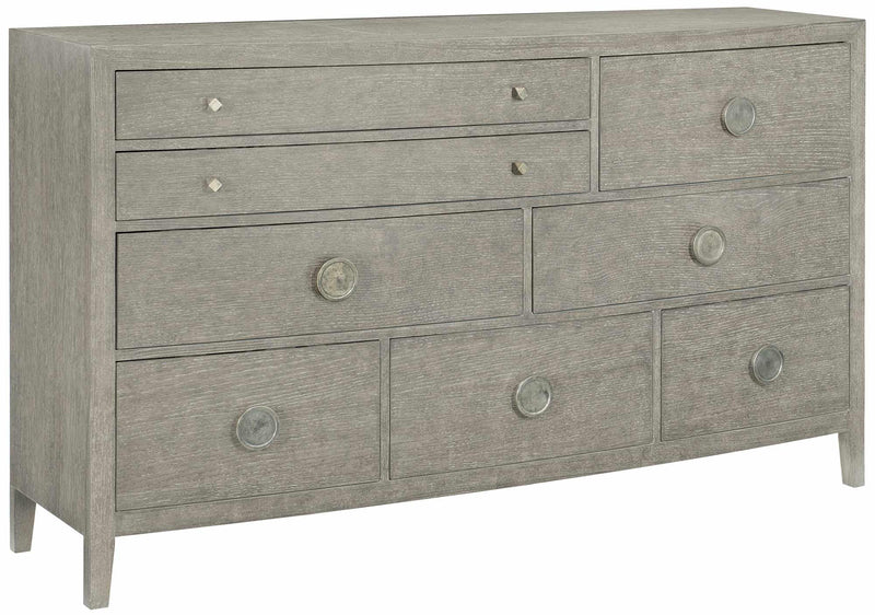 Bernhardt Linea 8-Drawer Dresser in Cerused Griege 384-054G - Furniture City (CA)l
