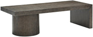 Bernhardt Linea Rectangular Cocktail Table in Cerused Charcoal 384-022B image