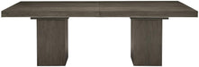 Bernhardt Linea Rectangular Dining Table in Cerused Charcoal image