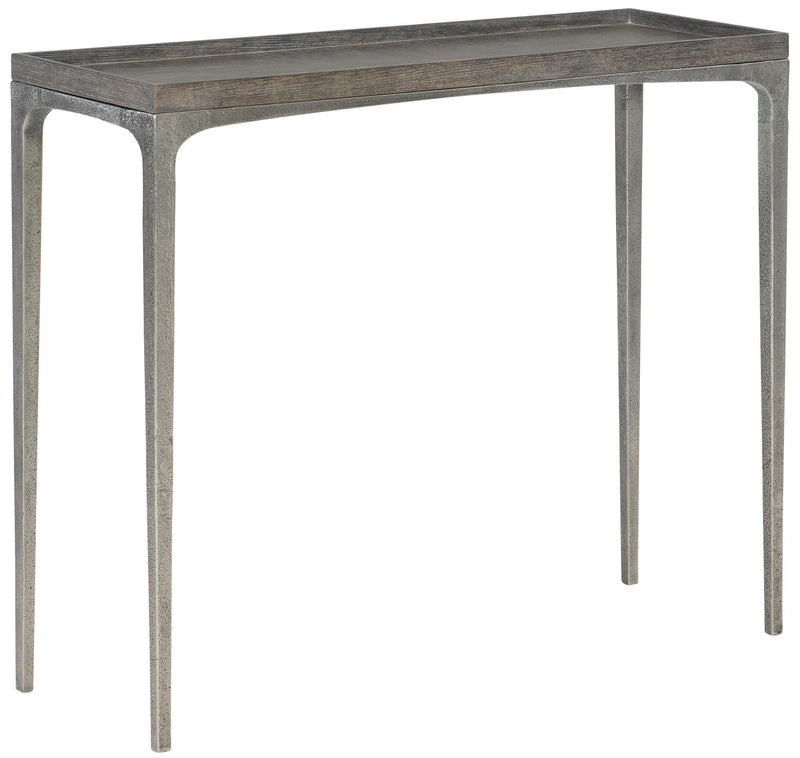 Bernhardt Linea Sofa Table in Cerused Charcoal 384-912B - Furniture City (CA)l