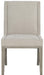 Bernhardt Linea Upholstered Side Chair in Cerused Greige (Set of 2) image