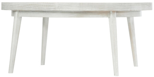 Bernhardt Loft Highland Park Booker Round Cocktail Table in Brushed White 398-015W image