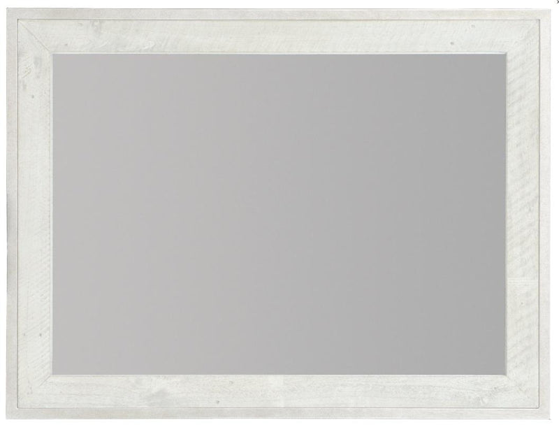 Bernhardt Loft Highland Park Denys Mirror in Brushed White 398-331W - Furniture City (CA)l
