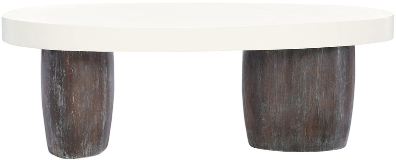 Bernhardt Logan Square Arlo Cocktail Table in Bone/Brownstone 303-013 - Furniture City (CA)l