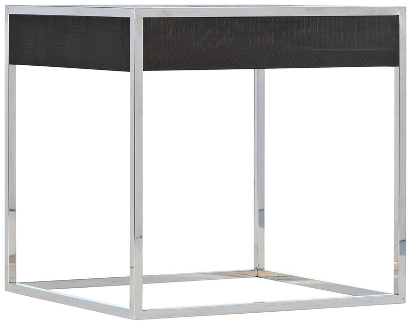 Bernhardt Logan Square Beacon End Table in Cinder 303-121C - Furniture City (CA)l