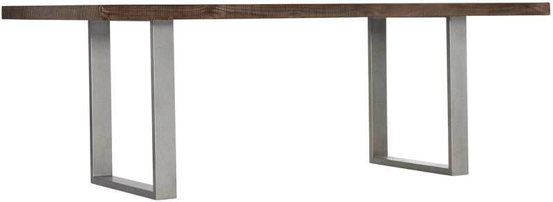 Bernhardt Logan Square Draper Dining Table in Sable Brown 303-224B - Furniture City (CA)l