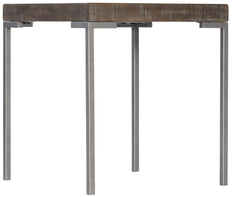 Bernhardt Logan Square Draper End Table in Sable Brown 303-124B - Furniture City (CA)l
