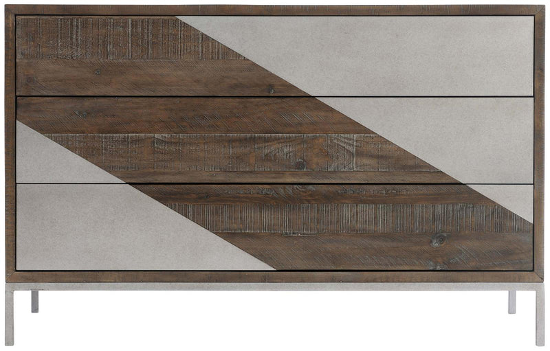 Bernhardt Logan Square Eastman Hall Chest in Sable Brown 303-115B - Furniture City (CA)l