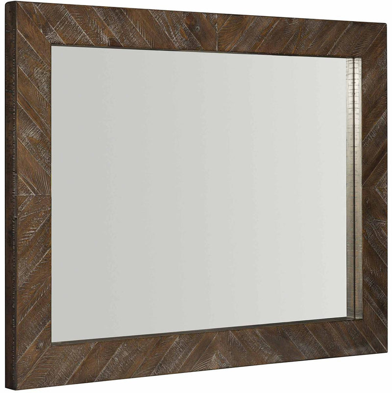 Bernhardt Loft Logan Square Fuller Mirror in Sable Brown 303-332B - Furniture City (CA)l