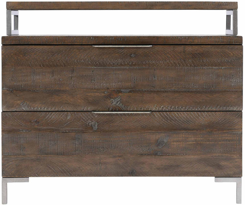 Bernhardt Loft Logan Square Haines 2-Drawer Bachelor's Chest in Sable Brown 303-229B - Furniture City (CA)l