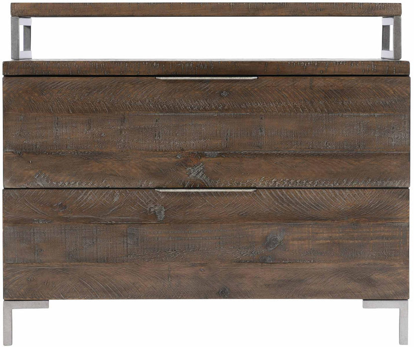 Bernhardt Loft Logan Square Haines 2-Drawer Bachelor's Chest in Sable Brown 303-229B image