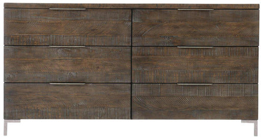Bernhardt Loft Logan Square Haines 6-Drawer Dresser in Sable Brown 303-044B image