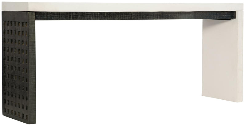 Bernhardt Logan Square Kenton Console Table in Bone/Cinder 303-910C - Furniture City (CA)l