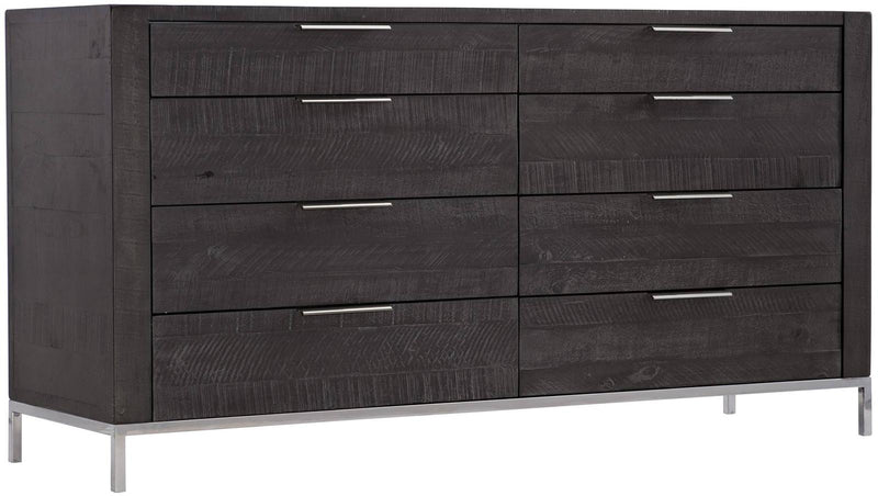 Bernhardt Loft Logan Square Loring 8-Drawer Dresser in Cinder 303-051C - Furniture City (CA)l