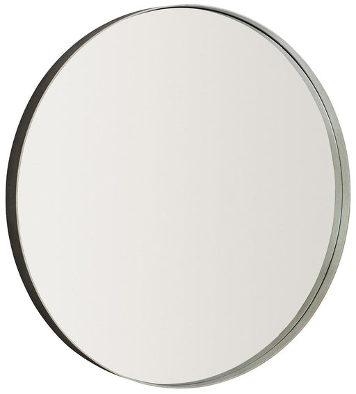 Bernhardt Logan Square Oakley Round Metal Mirror in Gray Mist 303-333 image