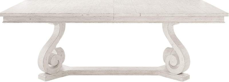 Bernhardt Mirabelle Rectangular Dining Table in Cotton - Furniture City (CA)l