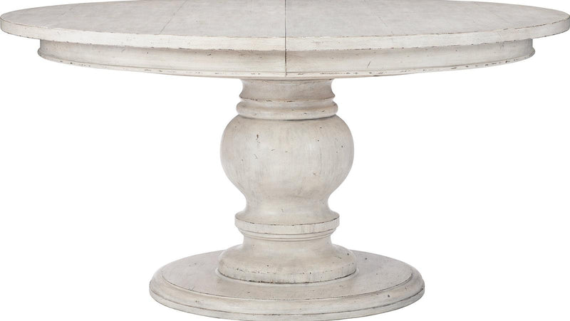 Bernhardt Mirabelle Round Dining Table in Cotton - Furniture City (CA)l