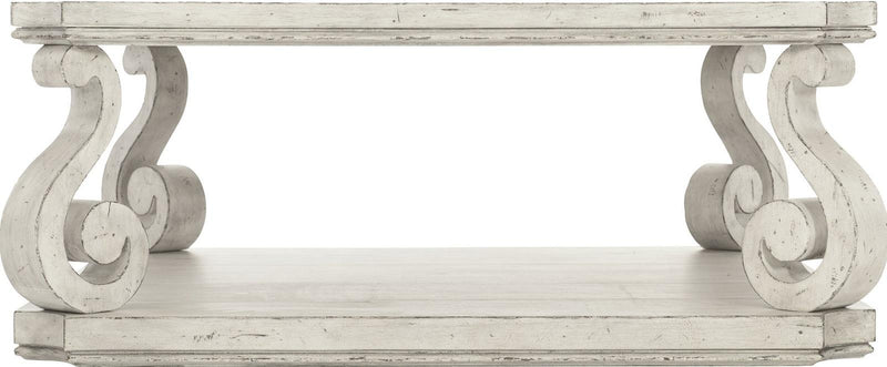 Bernhardt Mirabelle Square Cocktail Table in Cotton 304-011 - Furniture City (CA)l