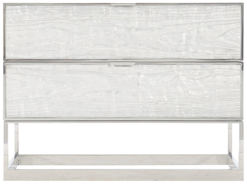Interiors Parkhurst Nightstand in White Lacquer 382-229