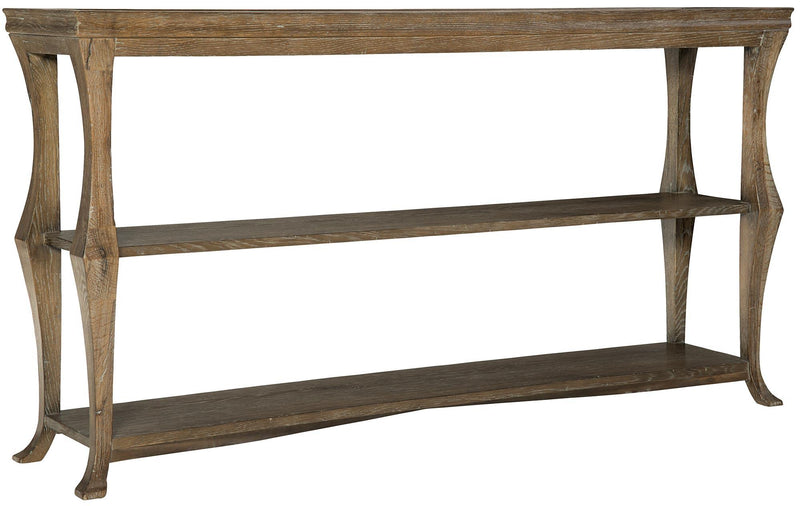 Bernhardt Rustic Patina Console Table in Peppercorn 387-912D - Furniture City (CA)l