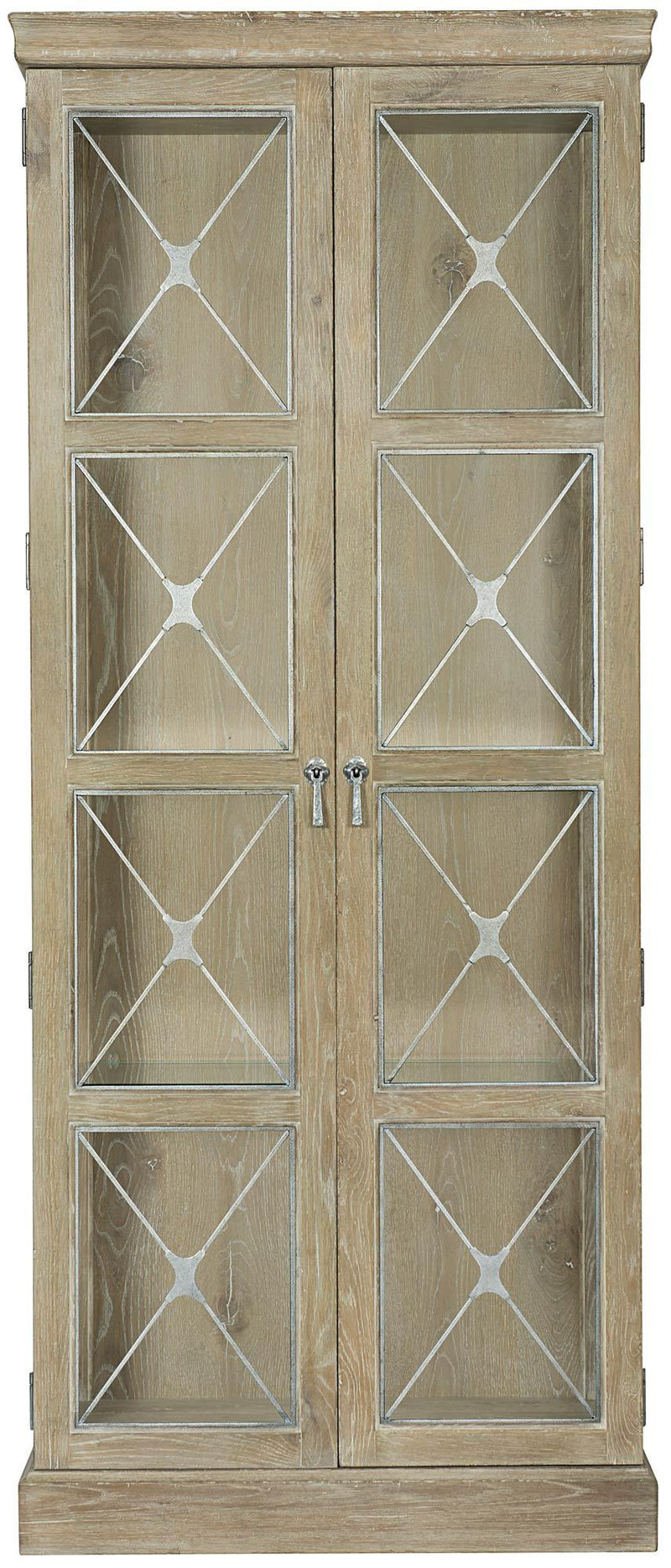 Bernhardt Rustic Patina Curio in Sand 387-356 - Furniture City (CA)l