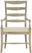 Bernhardt Rustic Patina Ladderback Arm Chair in Sand 387-556 (Set of 2) image