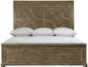 Bernhardt Rustic Patina Queen Sleigh Bed in Peppercorn image