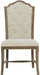 Bernhardt Rustic Patina Upholstered Side Chair in Peppercorn 387-561D (Set of 2) image
