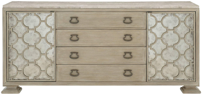 Bernhardt Santa Barbara Buffet with Stone Top in Sandstone 385-132S - Furniture City (CA)l