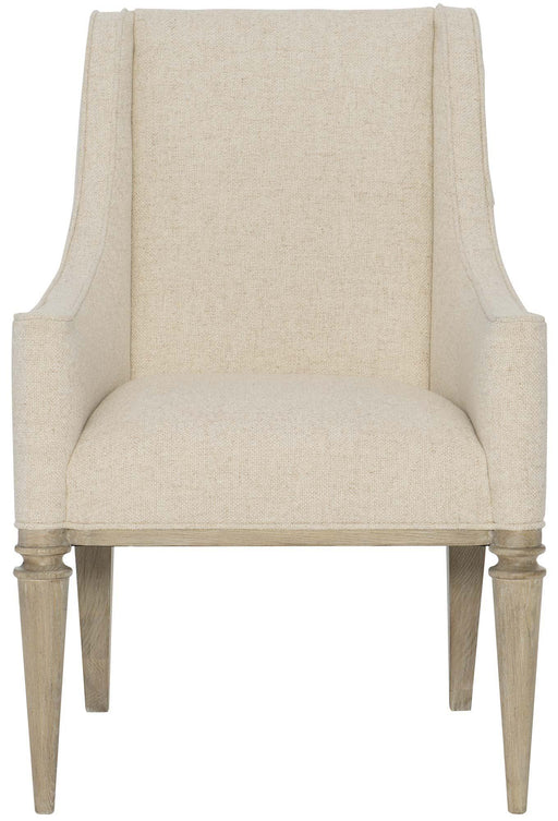 Bernhardt Santa Barbara Upholstered Dining Arm Chair in Sandstone (Set of 2) 385-548 image