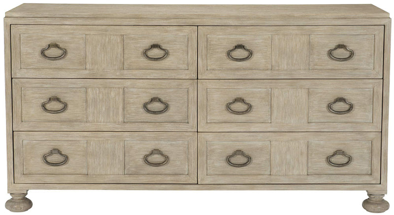 Santa Barbara 6-Drawer Dresser in Sandstone 385-050