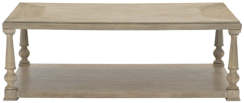 Bernhardt Santa Barbara Rectangular Cocktail Table in Sandstone 385-022 - Furniture City (CA)l
