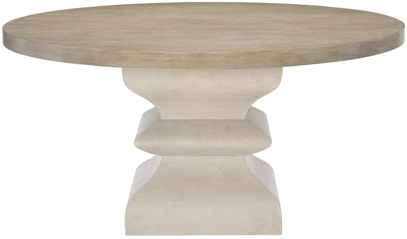 Bernhardt Santa Barbara Round Dining Table in Sandstone - Furniture City (CA)l