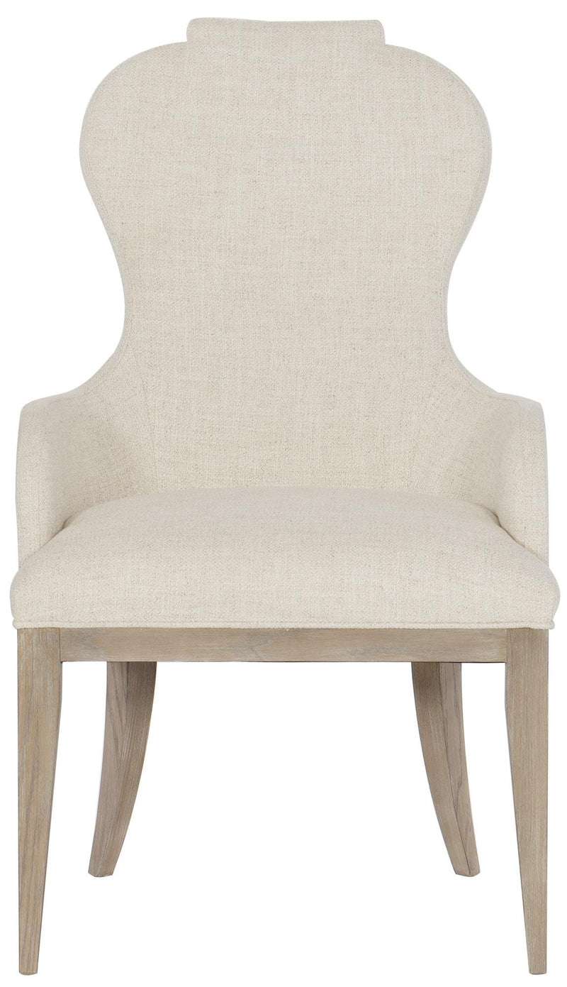 Bernhardt Santa Barbara Upholstered Arm Chair in Sandstone (Set of 2) 385-562 - Furniture City (CA)l