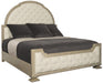 Bernhardt Santa Barbara King Upholstered Tufted Panel Bed in Sandstone image