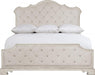 Bernhardt Mirabelle Upholstered King Panel Bed in Cotton image