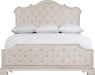 Bernhardt Mirabelle Upholstered Queen Panel Bed in Cotton image