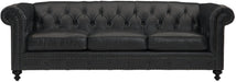 Bernhardt Upholstery London Leather Club Sofa 2277LTO image