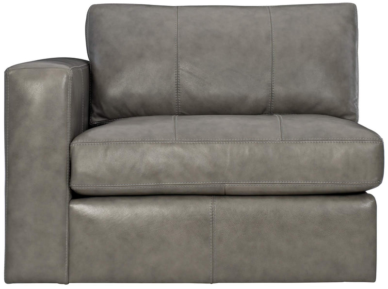 Bernhardt Upholstery Stafford Leather Left Arm Chair 4836LO - Furniture City (CA)l