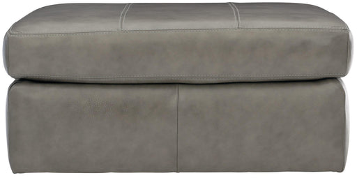 Bernhardt Upholstery Stafford Leather Ottoman 4831LO image
