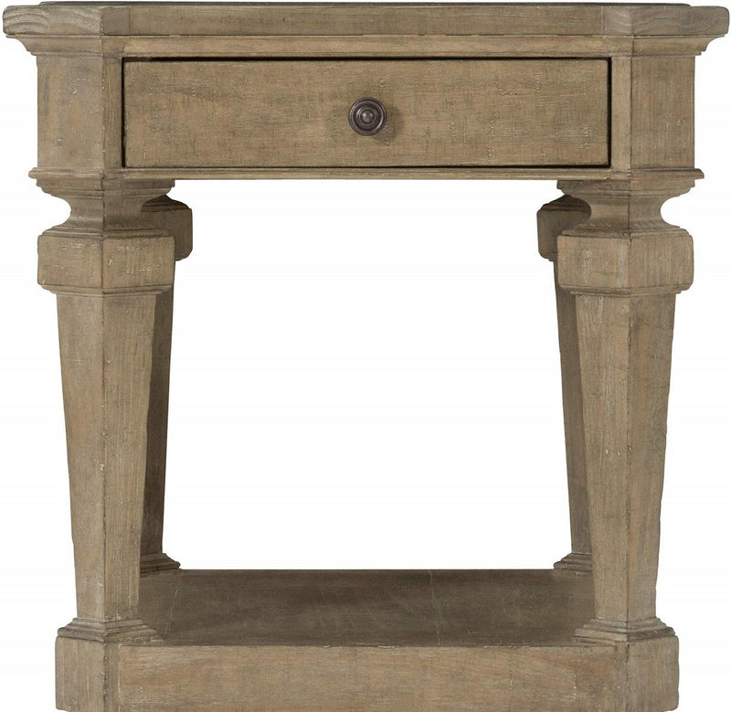 Bernhardt Villa Toscana 1 Drawer End Table in Criollo 302-121 - Furniture City (CA)l