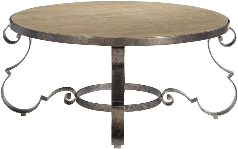Bernhardt Villa Toscana Round Cocktail Table in Criollo 302-015 - Furniture City (CA)l