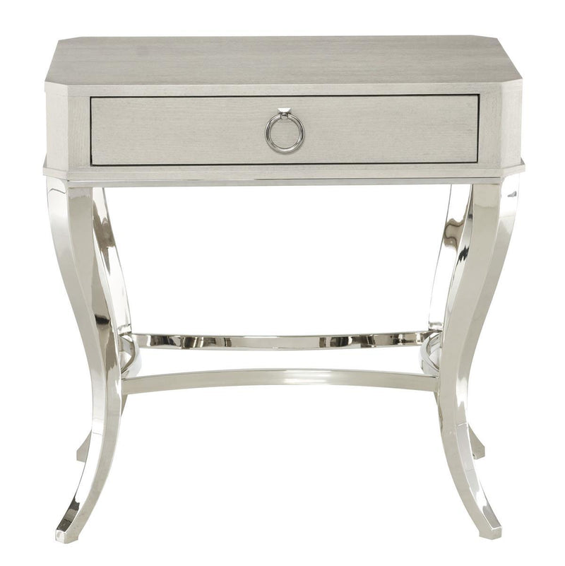 Bernhardt Criteria 1 Drawer Nightstand in Heather Gray 363-217G - Furniture City (CA)l