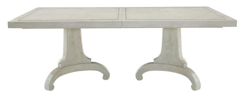 Bernhardt Criteria Rectangular Dining Table in Heather Gray 363-242G-244G - Furniture City (CA)l