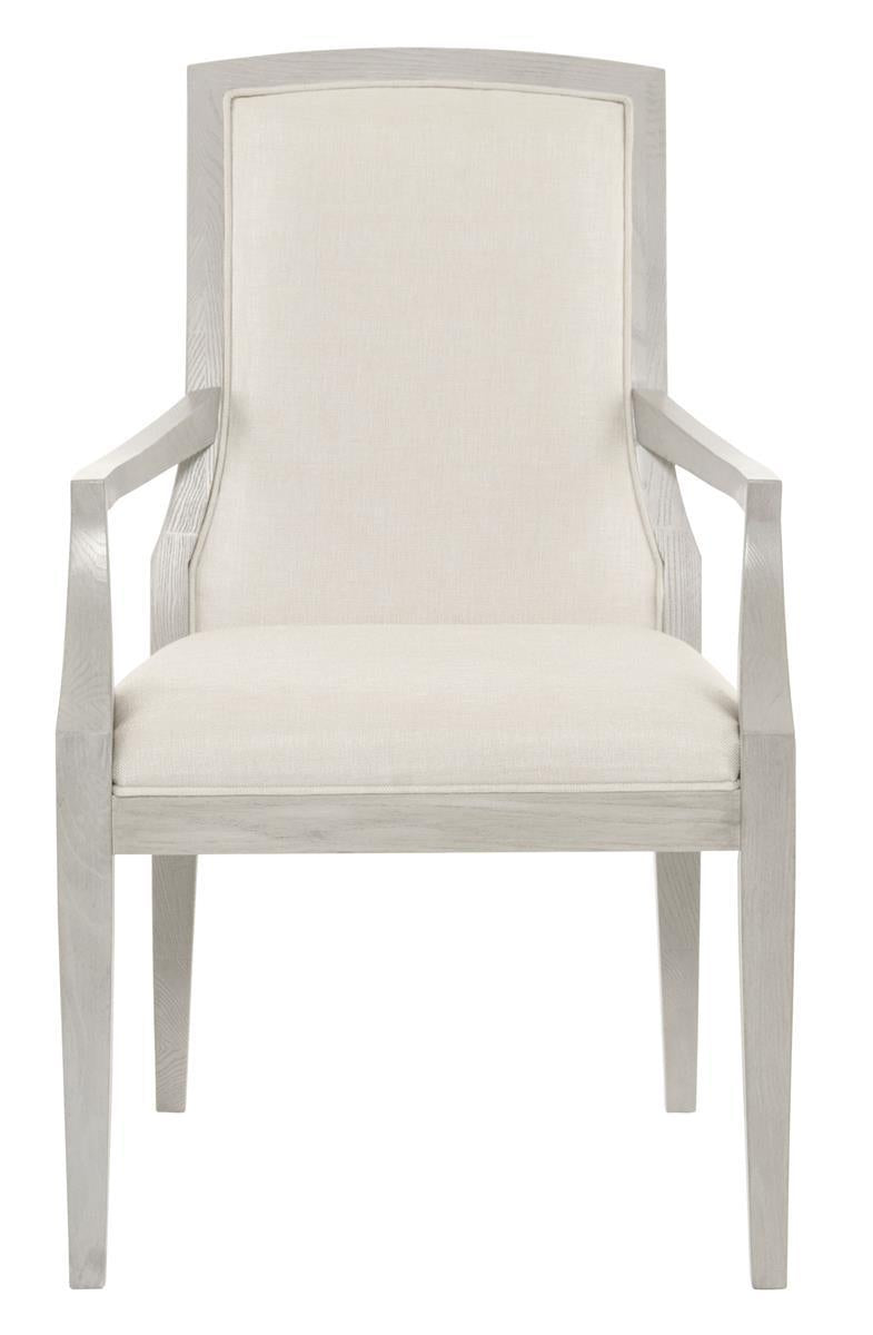 Bernhardt Criteria Arm Chair in Heather Gray 363-542G (Set of 2) - Furniture City (CA)l