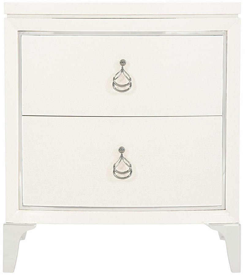 Bernhardt Calista Nightstand in Silken Pearl 388-216 - Furniture City (CA)l