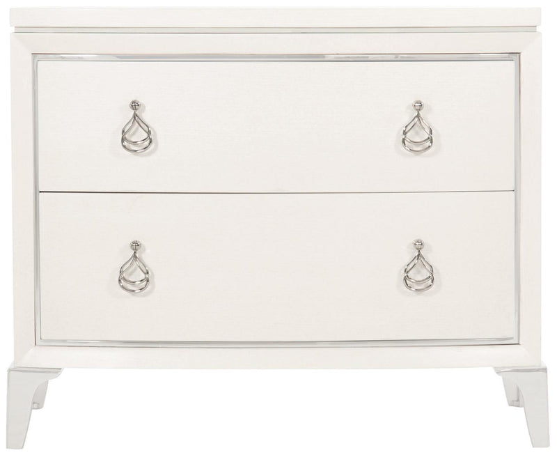Bernhardt Calista Nightstand in Silken Pearl 388-218 - Furniture City (CA)l