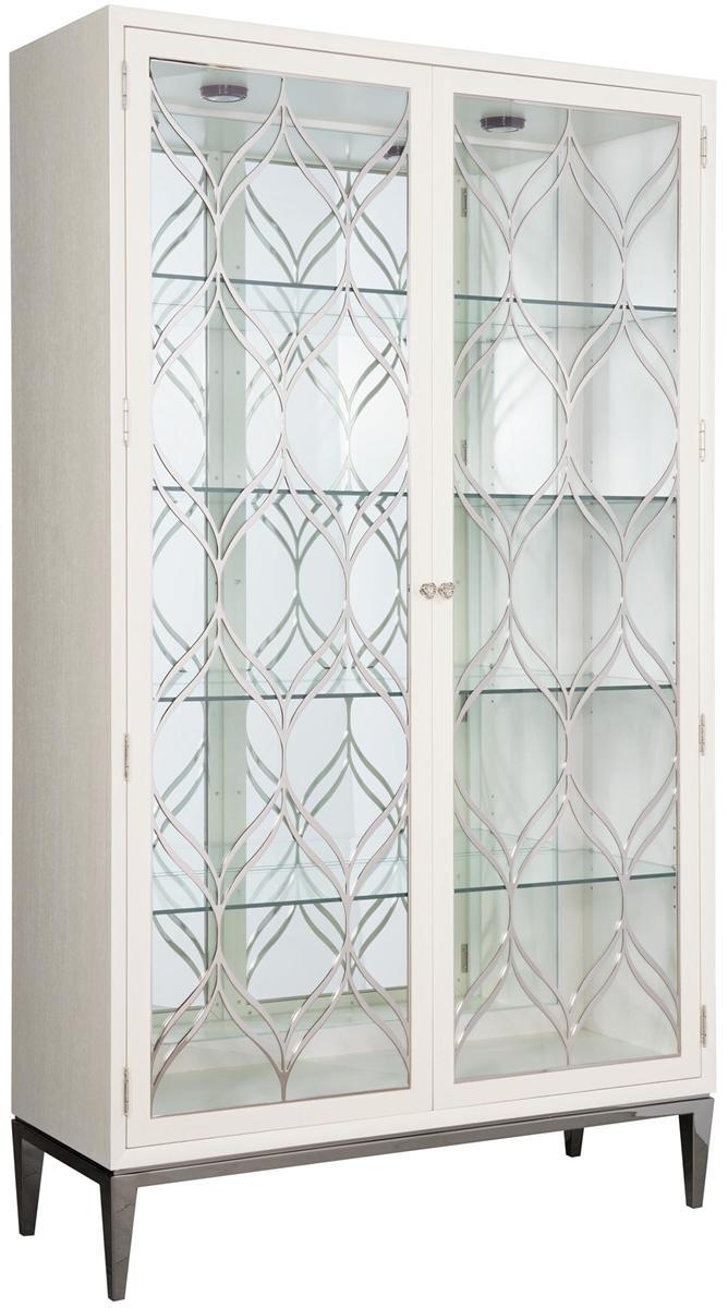 Bernhardt Calista Curio in Silken Pearl 388-356 - Furniture City (CA)l