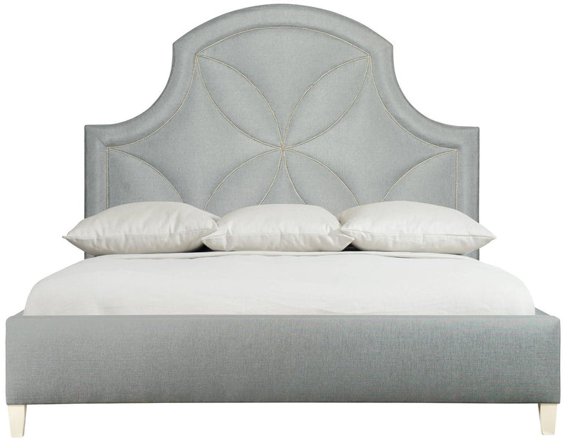 Bernhardt Calista Upholstered King Panel Bed in Silken Pearl - Furniture City (CA)l