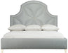 Bernhardt Calista Upholstered King Panel Bed in Silken Pearl image